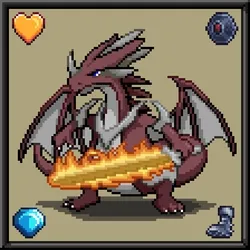 CryptoBeasts Dragoon #3013