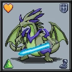 CryptoBeasts Dragoon #5084