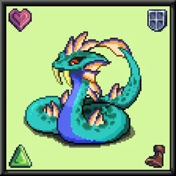CryptoBeasts Basilisk #8301