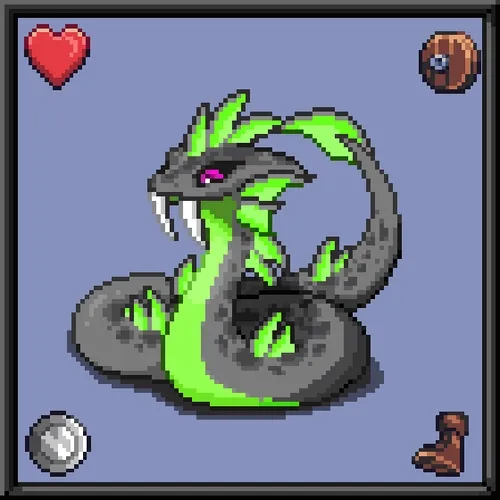 CryptoBeasts Basilisk #4345