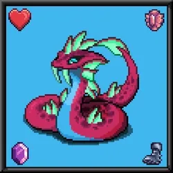 CryptoBeasts Basilisk #9306