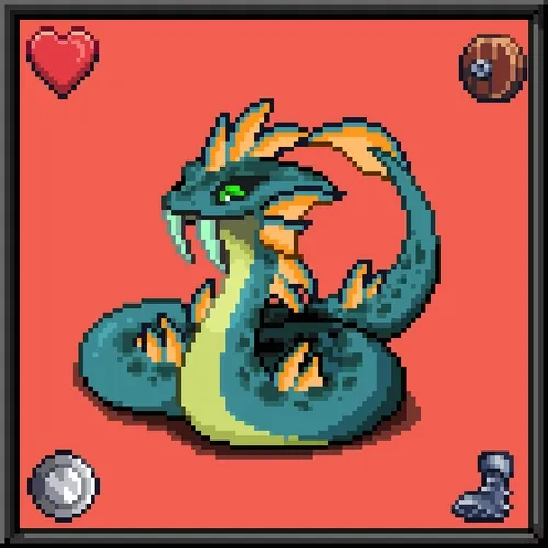CryptoBeasts Basilisk #4316