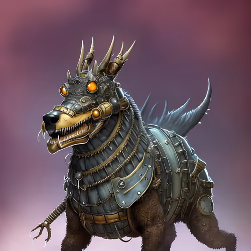Mutant Hounds By Beeble
