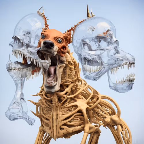 Mutant Hounds By Beeble