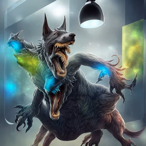 Mutant Hounds By Beeble