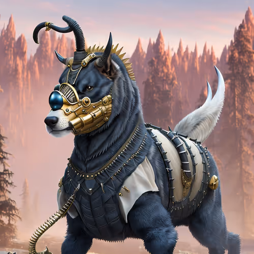 Mutant Hounds By Beeble