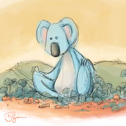 Big Blue Bear