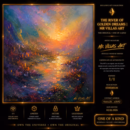 03. THE RIVER OF GOLDEN DREAMS | MR VILLAS ART