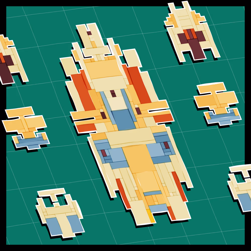 Paper Armada #2999
