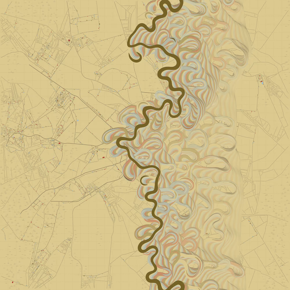 Ancient Courses of Fictional Rivers #593