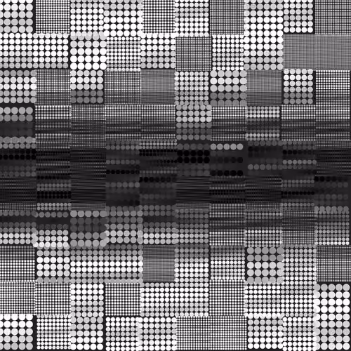 Dot Matrix Gradient Study #258