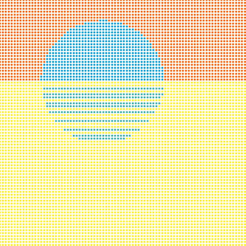 Stipple Sunsets #111