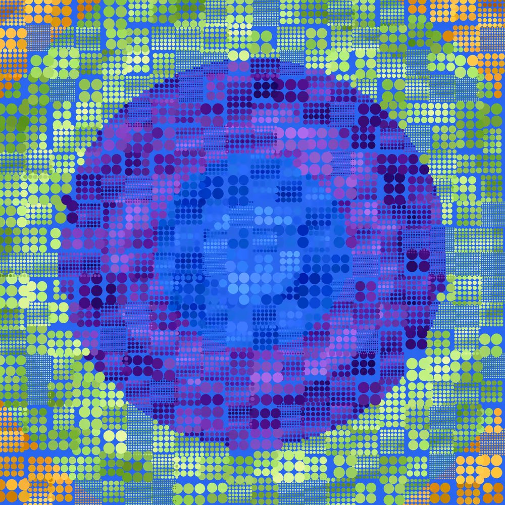 Dot Matrix Gradient Study #491