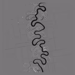 Ancient Courses of Fictional Rivers #98