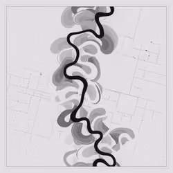 Ancient Courses of Fictional Rivers #936