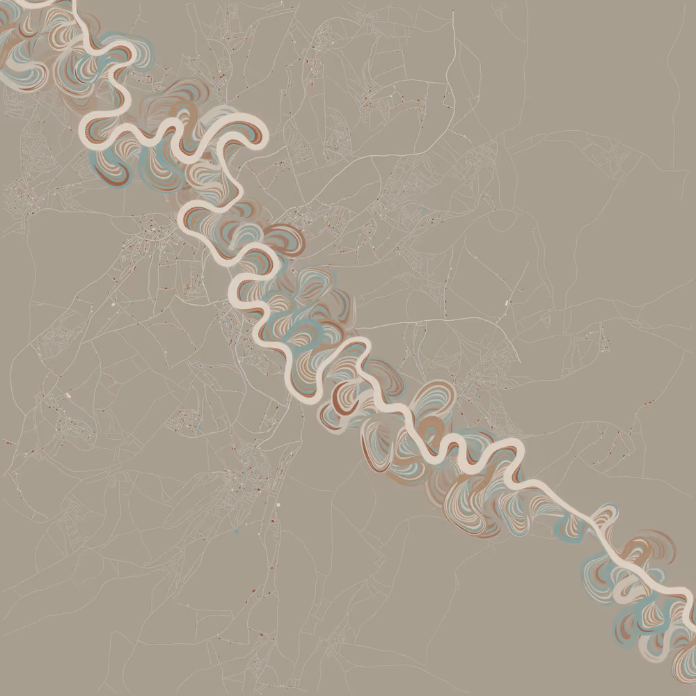 Ancient Courses of Fictional Rivers #893
