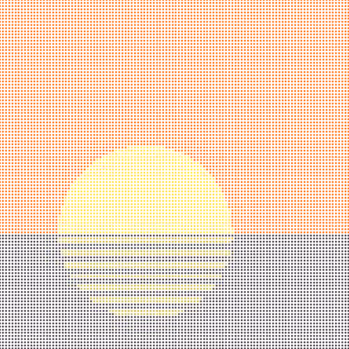 Stipple Sunsets #274