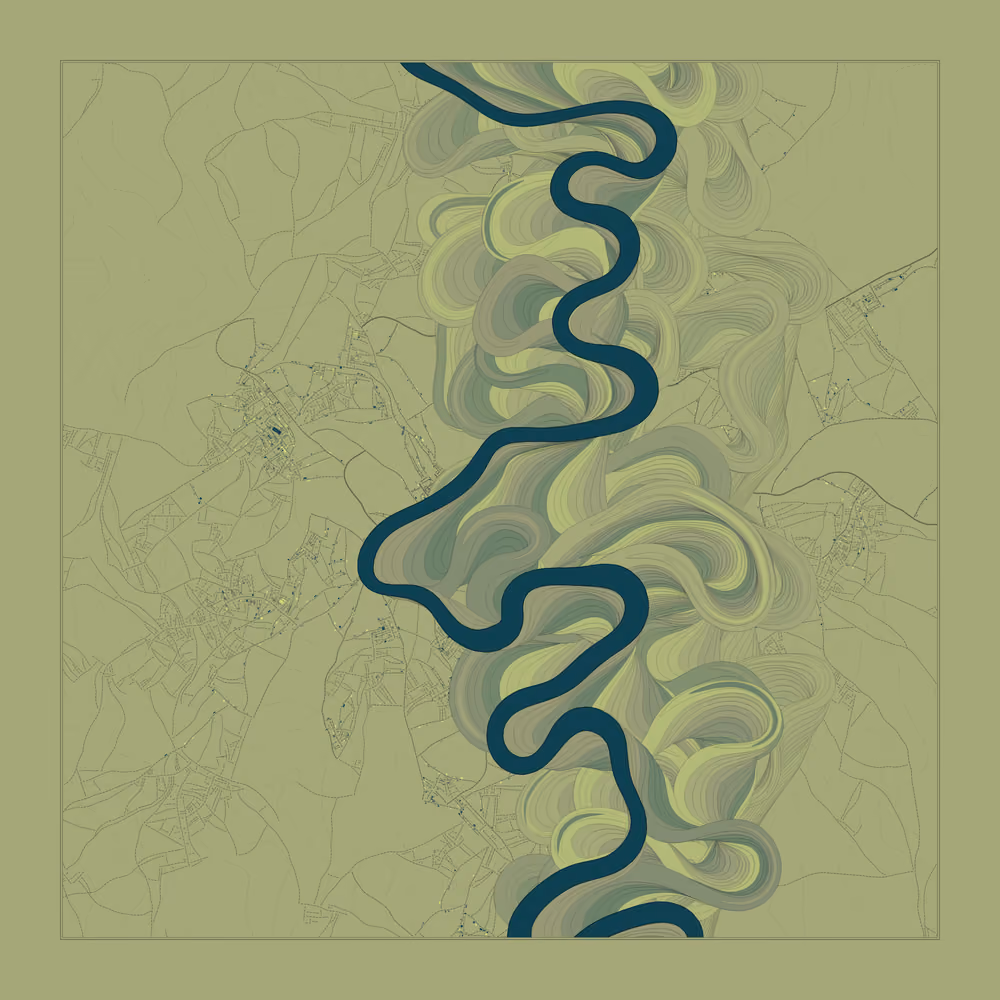 Ancient Courses of Fictional Rivers #557