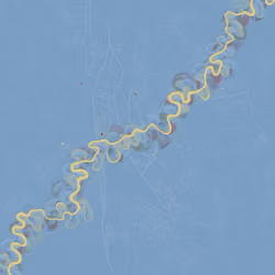 Ancient Courses of Fictional Rivers #488