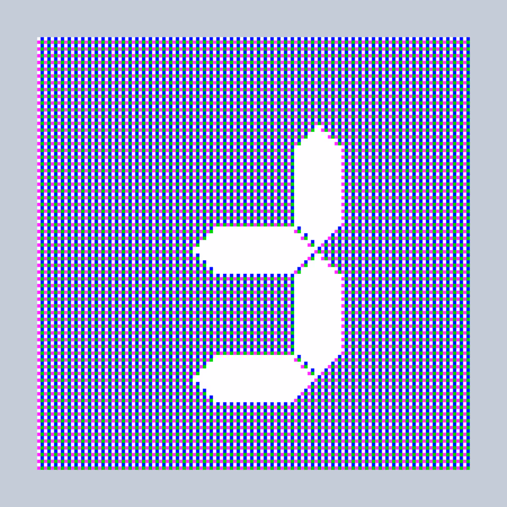 27-Bit Digital #1018