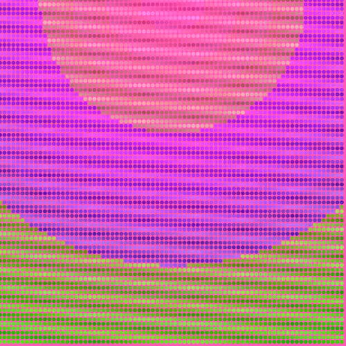 Dot Matrix Gradient Study #239