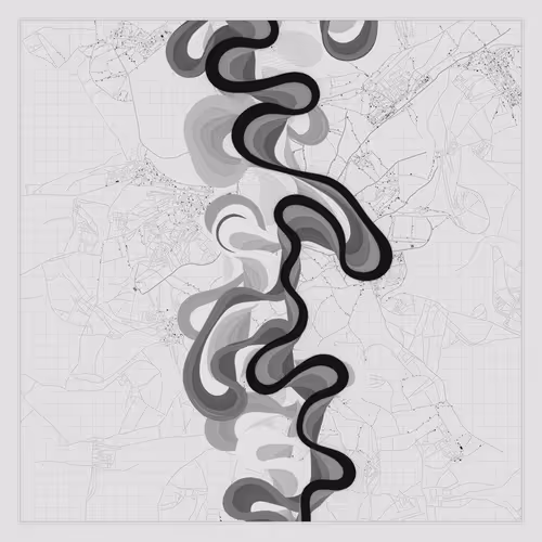 Ancient Courses Of Fictional Rivers By Robert Hodg