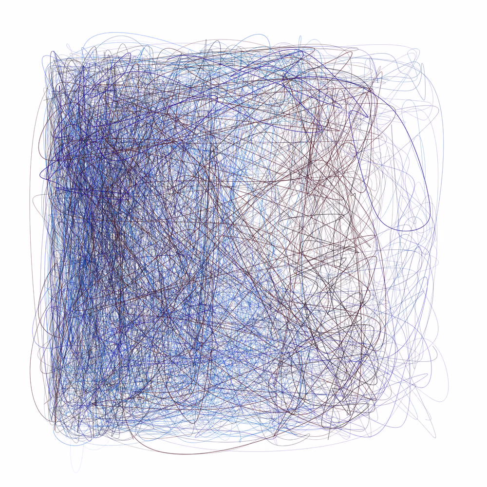 Scribbled Boundaries #987