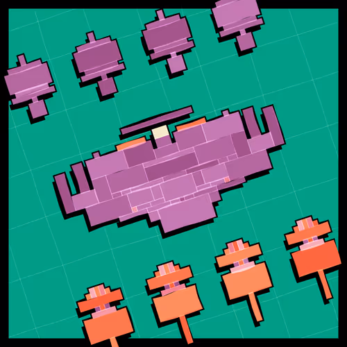 Paper Armada #1254