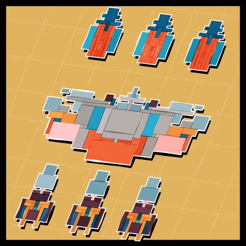 Paper Armada By Kjetil Golid
