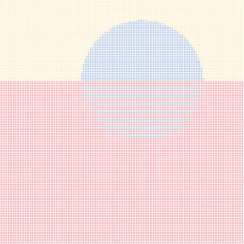 Stipple Sunsets By Jake Rockland