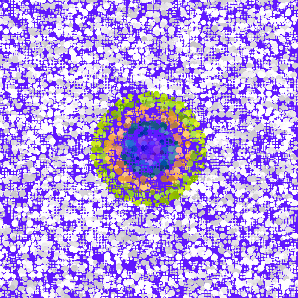 Dot Matrix Gradient Study #501