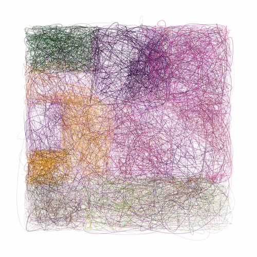 Scribbled Boundaries #405