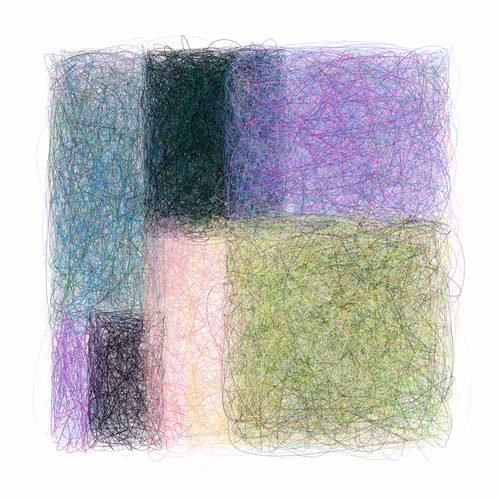Scribbled Boundaries #557