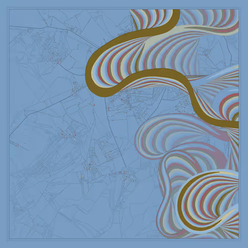 Ancient Courses Of Fictional Rivers By Robert Hodg