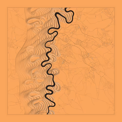 Ancient Courses of Fictional Rivers #915