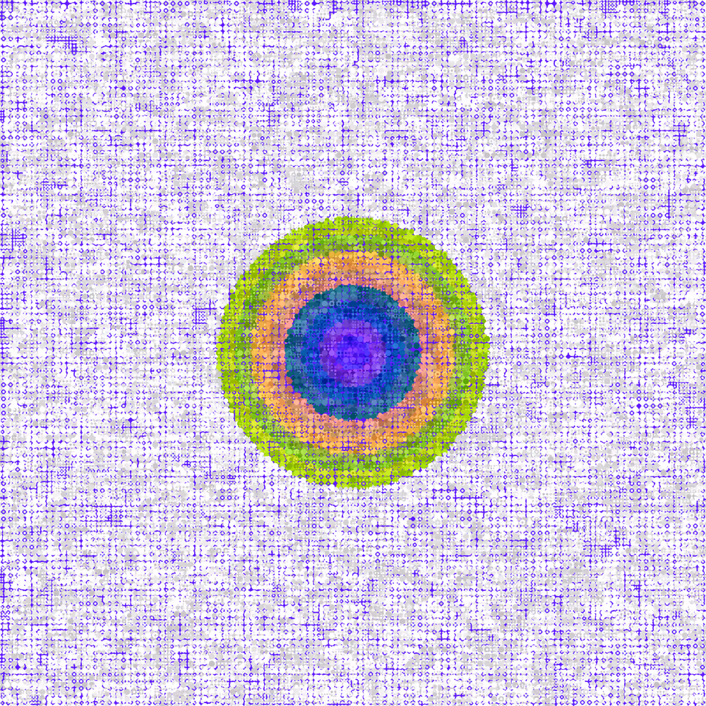 Dot Matrix Gradient Study #512