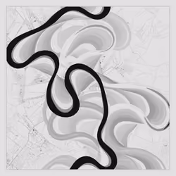 Ancient Courses of Fictional Rivers #461