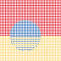 Stipple Sunsets #323