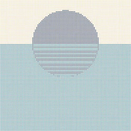Stipple Sunsets #142