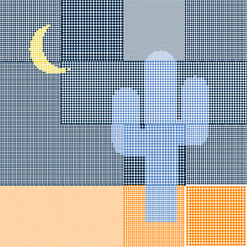 Patchwork Saguaros #2