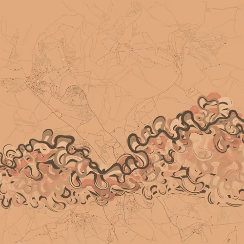 Ancient Courses of Fictional Rivers #163