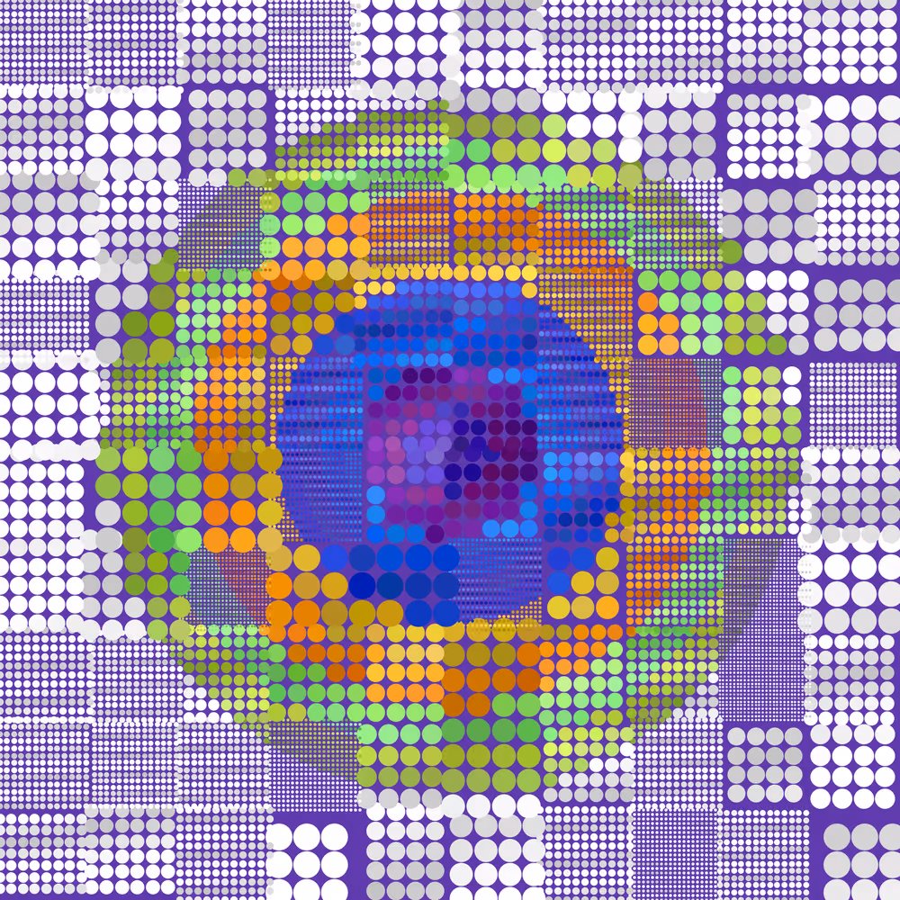 Dot Matrix Gradient Study #496