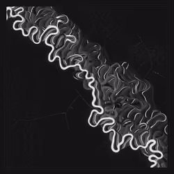 Ancient Courses of Fictional Rivers #504