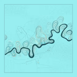 Ancient Courses of Fictional Rivers #83