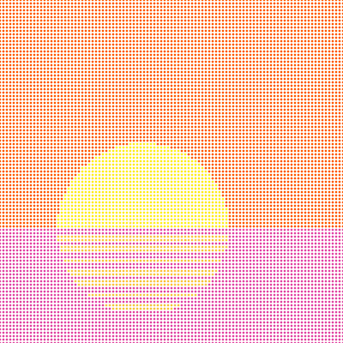 Stipple Sunsets #263