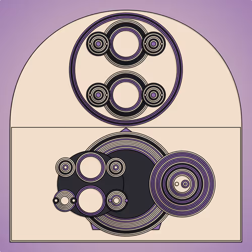 Eccentrics 2 Orbits By Radix