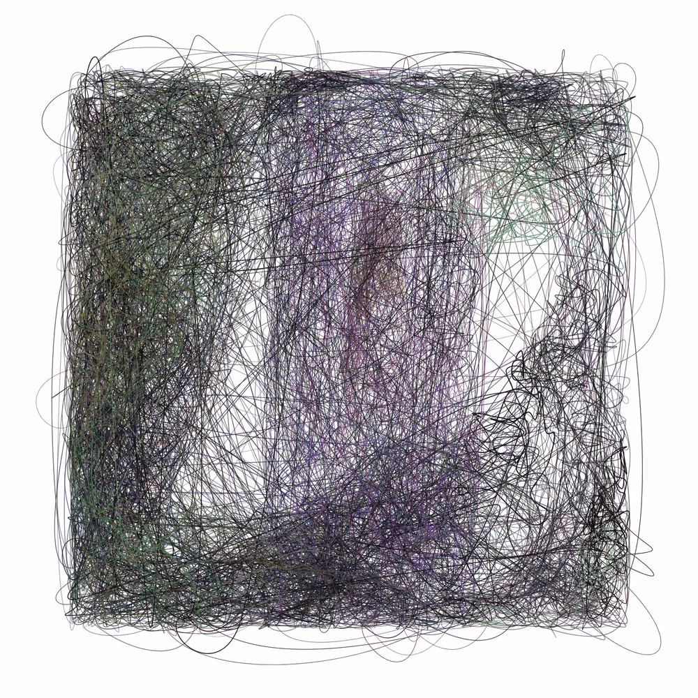Scribbled Boundaries #1009