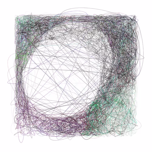Scribbled Boundaries #1010