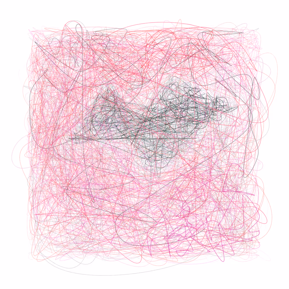 Scribbled Boundaries #1004