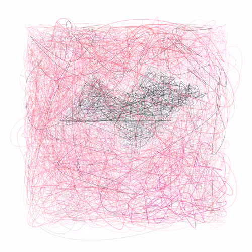 Scribbled Boundaries #1004